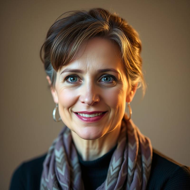 Portret van Anne de Vries, ervaren zangcoach